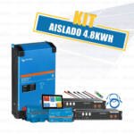 Kit | 4.8kwh paneles solares con baterías aislado off-grid